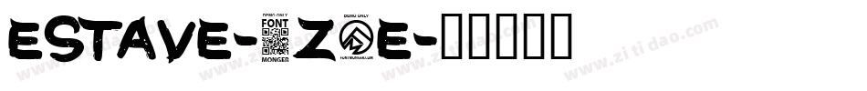 Estave-2z5e字体转换 Estave-2z5e字体转换