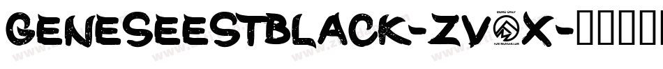 GeneseeStBlack-zv5X字体转换 GeneseeStBlack-zv5X字体转换