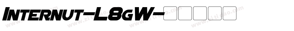 Internut-L8gW字体转换
