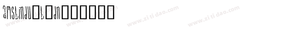 AmsBindu-B3dn字体转换