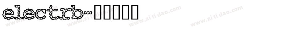 electrb字体转换