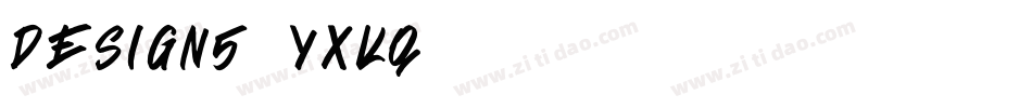 Design5-YXKq字体转换