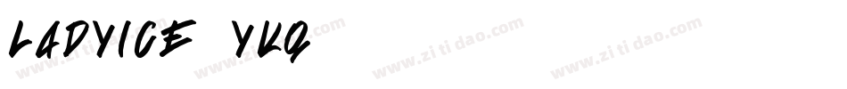 LadyIce-YKq字体转换