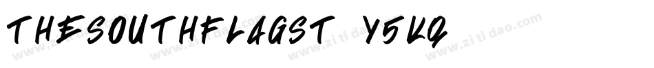 TheSouthFlagSt-y5Kq字体转换