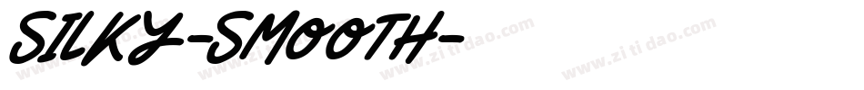 Silky-Smooth字体转换