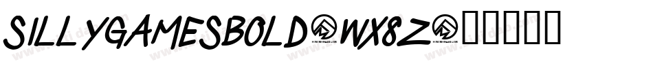 SillyGamesBold-WX8z字体转换