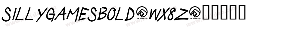 SillyGamesBold-WX8z字体转换