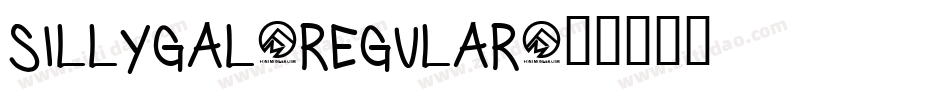 SillyGal-Regular字体转换