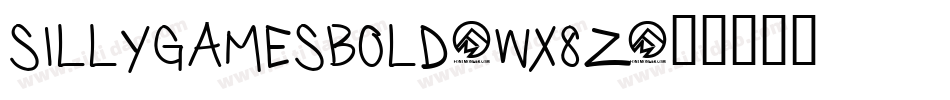 SillyGamesBold-WX8z字体转换