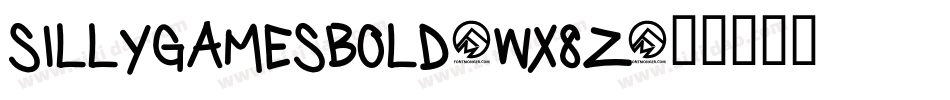 SillyGamesBold-WX8z字体转换