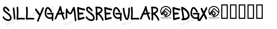 SillyGamesRegular-eDGx字体转换