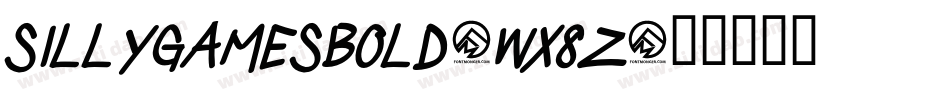 SillyGamesBold-WX8z字体转换