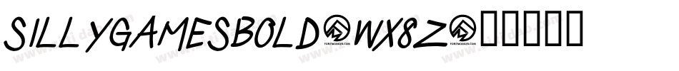 SillyGamesBold-WX8z字体转换