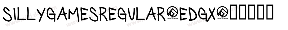 SillyGamesRegular-eDGx字体转换