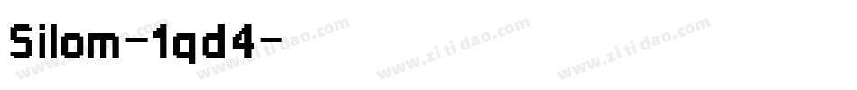Silom-1qd4字体转换