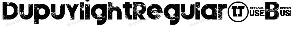 DupuylightRegular-7B7A字体转换