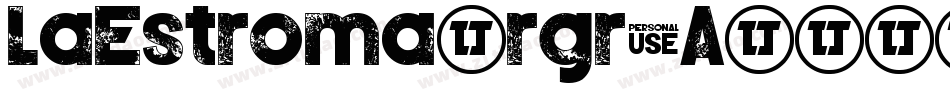 LaEstroma-rgr7A字体转换