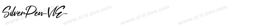SilverPen-VlE0字体转换
