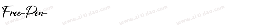 Free-Pen字体转换