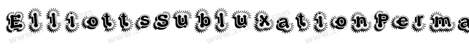ElliottsSubluxationPerma字体转换