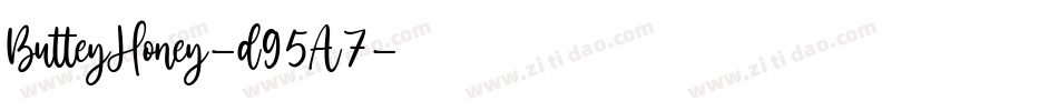 ButteyHoney-d95A7字体转换