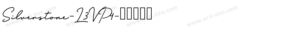 Silverstone-L3VP4字体转换