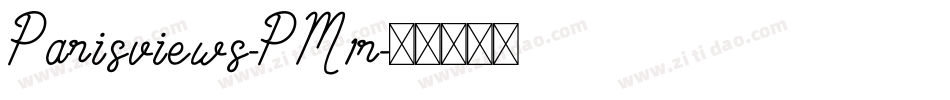 Parisviews-PM1r字体转换 Parisviews-PM1r字体转换