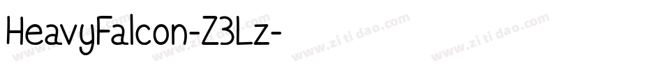 HeavyFalcon-Z3Lz字体转换