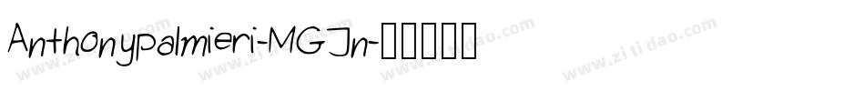 Anthonypalmieri-MGJn字体转换