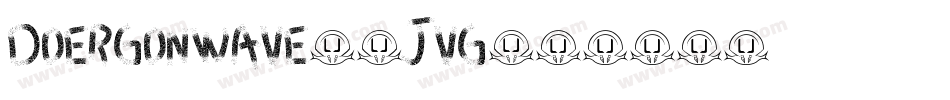 DoergonWave-6jVg字体转换