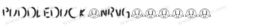 Puddleduck-nRVg字体转换