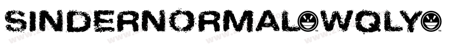 Sindernormal-WqlY字体转换