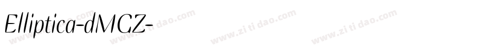 Elliptica-dMGZ字体转换