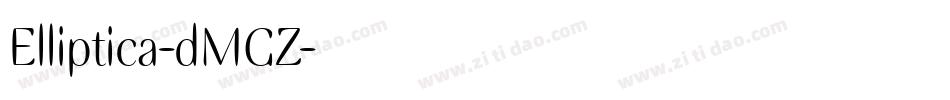 Elliptica-dMGZ字体转换