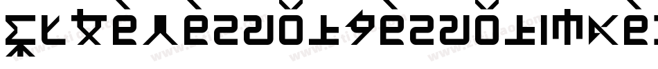 CfPetersonpersonalRegular-2M4X字体转换