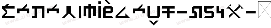 DigitalMedium-zq4X字体转换