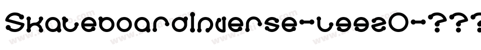 SkateboardInverse-lggz0字体转换
