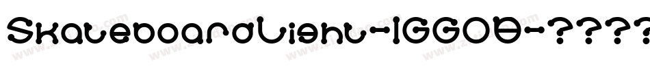 SkateboardLight-1GG0B字体转换 SkateboardLight-1GG0B字体转换
