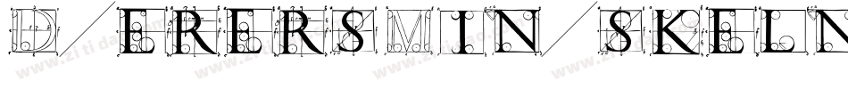 DuerersMinuskeln字体转换