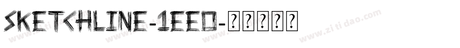 Sketchline-1EE0字体转换
