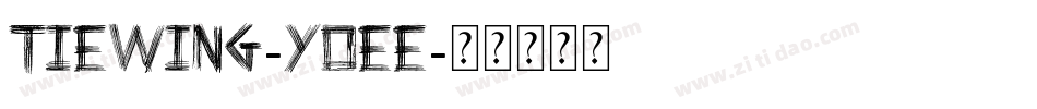 TieWing-y0Ee字体转换