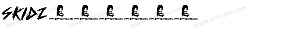Skidz字体转换
