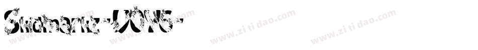 Skidmarkz-V0Y6字体转换 Skidmarkz-V0Y6字体转换