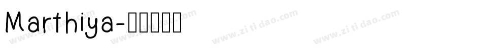 Marthiya字体转换