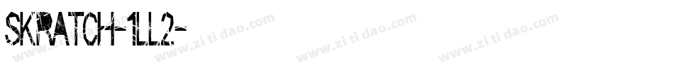 Skratch-1ll2字体转换