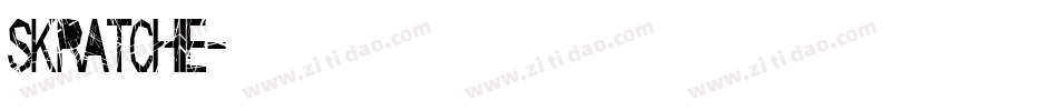 Skratchie字体转换