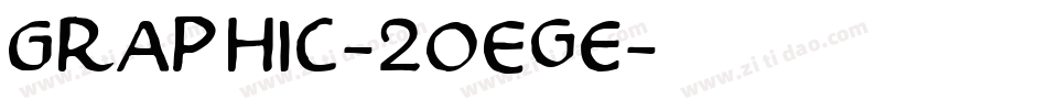 Graphic-2OEge字体转换