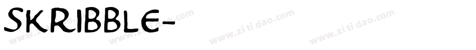 Skribble字体转换