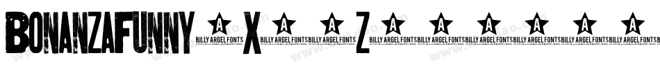 BonanzaFunny-x33Z8字体转换