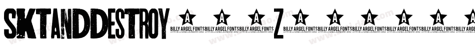 Sktanddestroy-56Z8字体转换